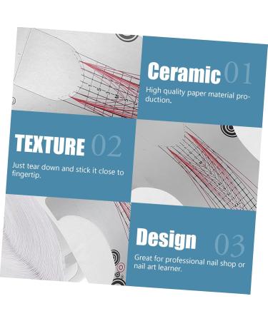 POPETPOP Nail Art Sticker 1roll Nail Paper Holder Sticker for Nails Nail Stickers Nail Extension Stickers Nail Location Sticker Nail Art Stickers Nail Art Extended Sticker Nail Art Supply - Buy Online on GoSupps.com