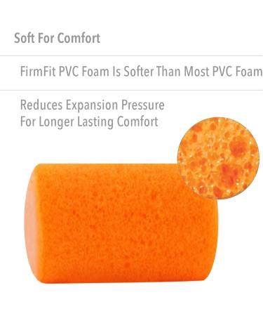 Howard Leight FirmFit Disposable Foam Earplugs 200 Pairs - Orange (FF-1) - Buy Online on GoSupps.com