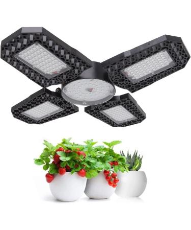 150W LED Grow Light for Indoor Plants | Foldable E27 Growth Lamp with Red & Blue Spectrum | Hydroponic & Greenhouse Use (85-265V - Buy Online on GoSupps.com