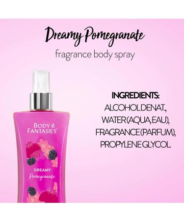 Body Fantasies Signature Fragrance Body Spray Dreamy Pomegranate 8 fl oz - Buy Online on GoSupps.com