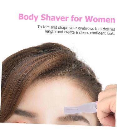 FRCOLOR 3Piece Electric Eyebrow Trimmer Facial Hair Remover Portable And Gentle On Skin For Home And Travel - Buy Online on GoSupps.com