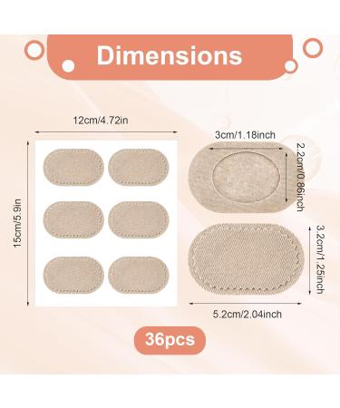 36 Bunion Cushions & Pads - Pain Relief for Men & Women | Foot Callus & Blister Protectors - Apricot - Buy Online on GoSupps.com