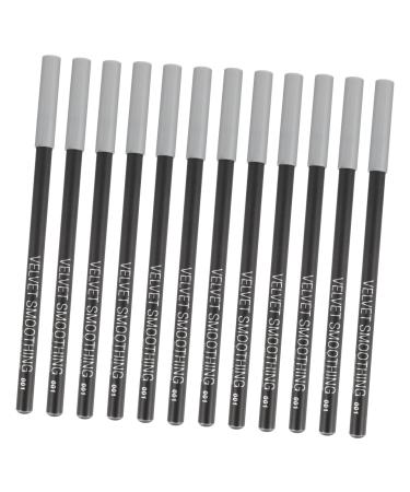 FOMIYES Black Eyeliner 1 Eyeliner Black Eyebrow Pencil Female Eyeliners Makeup Eye Beauty Pens Practical Eyeliners Girl Eyeliner Pencil Beauty Supply Accessories Plastic Girl Eyes 12pcs