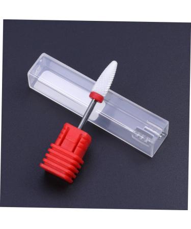 minkissy Nail Accessories Nail Tools Electrical Tools Electric Tool Nails Drill Bits Power Tools Nail Drill Bits Manicure Grinding Head medium Red - Buy Online on GoSupps.com