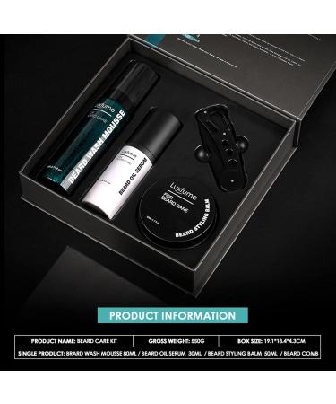Duhe189014 Bart Care Kit for Men - Ultimate Beard Care Gift Set to Alleviate Itching & Scales - Perfect Father's Day Gift - Buy Online on GoSupps.com