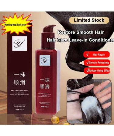 YANJIAYI Fragrance Hair Smoothing Leave-in Conditioner | Magical Hair Care Treatment for Smooth, Anti-Frizz, and Nourishing Results - Buy Online on GoSupps.com
