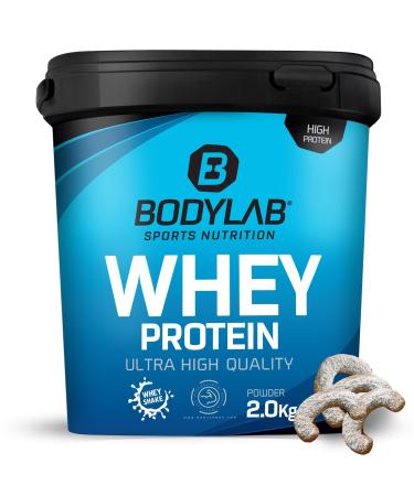 Bodylab24 Whey Protein Powder Nut Crescents 2kg Nut Crescents 2 kg (1 pack)