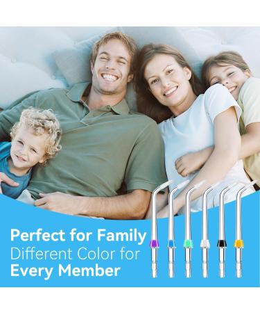6-Pack Replacement Orthodontic Tips for Waterpik & Other Oral Flossers - Compatible Water Flossing Solutions - Buy Online on GoSupps.com