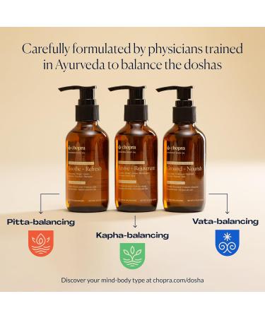 Chopra Ground & Nourish Ayurvedic Body Oil - Ylang-Ylang Cedarwood Patchouli Bergamot | Sacred Intention (Sankalpa) | Shop Now for International Shipping - Buy Online on GoSupps.com