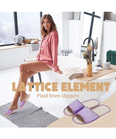 Ramede Disposable House Slippers - 15 Pairs for Guests - Breathable Open Toe Indoor Spa Slipper - Hotel & Travel - 6 Large & 9 Medium Sizes - Buy Online on GoSupps.com