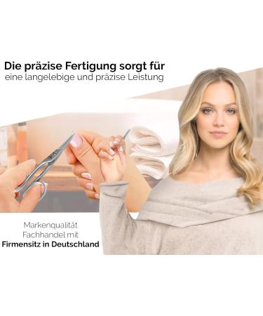Professional Left-Handed Nail Scissors | Stainless Steel Toenail & Cuticle Clipper - Extra Sharp Design - Buy Online on GoSupps.com