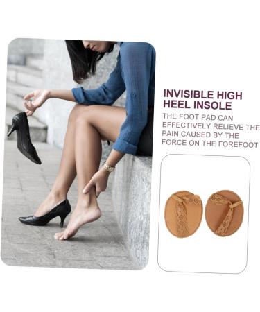 NOLITOY 5 Pairs High Heel Insole Cushions - Invisible Toe Socks & Foot Pads for Comfort | High Heels Accessories - Buy Online on GoSupps.com