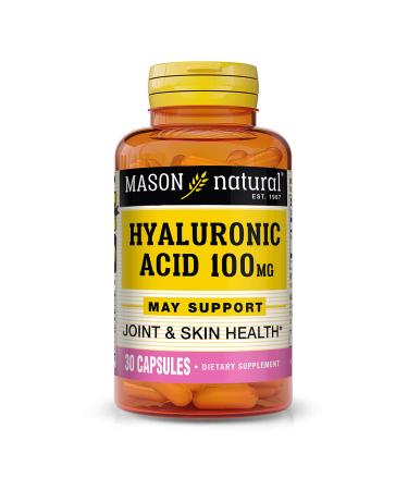 Mason Natural Hyaluronic Acid 100 mg 30 Capsules