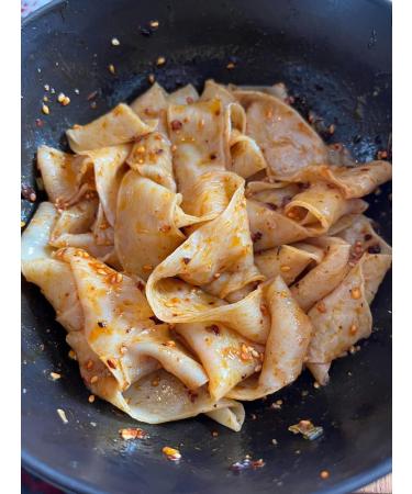 Baijia A-kuan Sichuan Broad Noodle - Spicy Flavour 110g (Pack of 5) HALAL - Buy Online on GoSupps.com