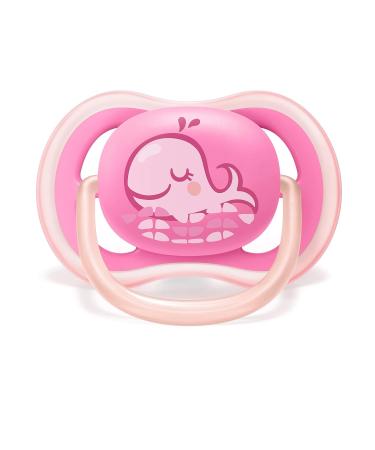 Philips AVENT Ultra Air Pacifier 6-18 Months 2 Pack SCF085/10 - Whale/Starfish Design - Buy Online on GoSupps.com