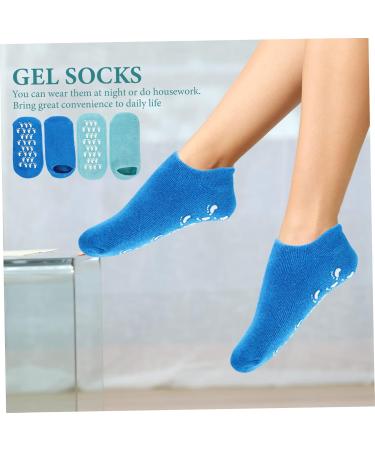 2 Pairs Gel Socks Spa Sock Moisture Retention Socks Women s Socks Heel Softening Socks Moisturizing Sock Cracked Heel My Cart Items Foot Vegetable Gel Women's Socks Miss Care 22x10x1cm - Buy Online on GoSupps.com