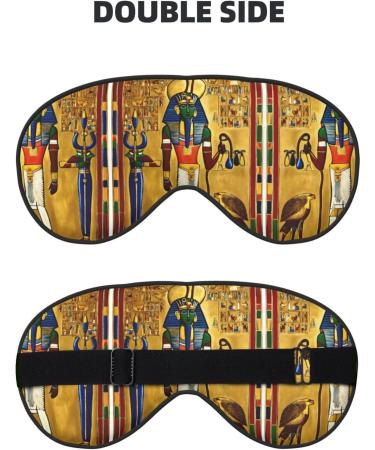 Ancient Egypt Tribe Series Double-Sided Eye Mask for Quality Sleep | Soft & Light Blocking International Shipping - Buy Online on GoSupps.com