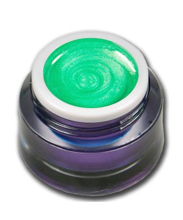 Color gel metallic Spring Pearl Turquoise Uv Led Nail Gel Studio Quality Color Gel RM Beautynails 1 Pack (1x 5ml) 47-Spring