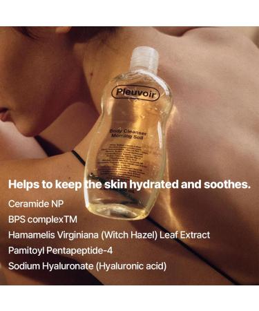 Pleuvoir Body Cleanser Morning Soil 8.45 fl. oz - Moisturizing for Sensitive Skin with Ceramide NP | International Shipping Available - Buy Online on GoSupps.com