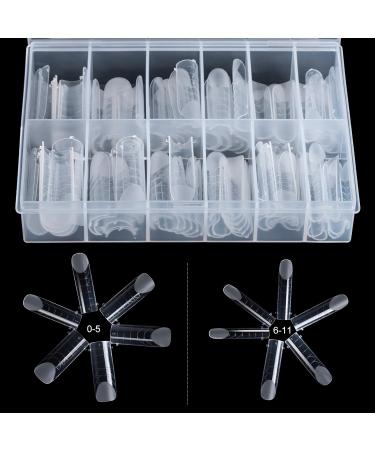 BNG Dual Nail Forms 120 Pcs - Professional Gel Nail Extension Mold for Quick Building and Full Cover Acrylic Nails - Buy Online on GoSupps.com