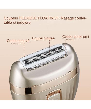 TQEBWUS Electric bikini trimmer for women cordless electric hair removal kit for women painless hair removal for skin silk legs armpits intimate areas travel - Buy Online on GoSupps.com