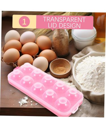 Healeved Refrigerator Egg Trays Egg Holder for Fridge Egg Container Storage Box Food Plastic Box - Buy Online on GoSupps.com