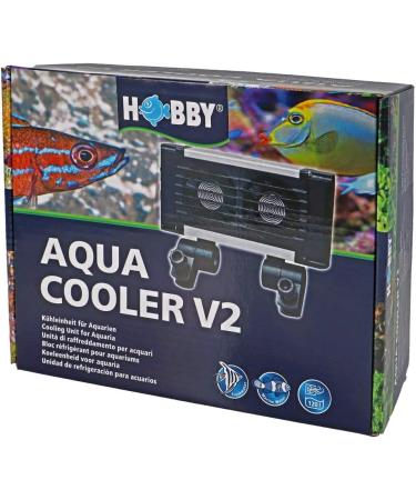 Hobby Aqua Cooler V2 - Dual Fan Black | International Shipping Available - Cooling Solution for Enthusiasts - Buy Online on GoSupps.com