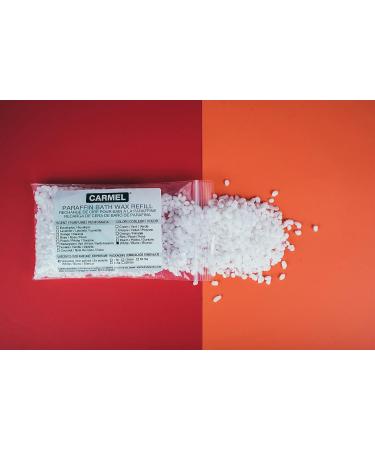 Carmel Paraffin Bath Wax Refill Pink 5 lb - Rose Scented Beads for Hands & Feet - Buy Online on GoSupps.com
