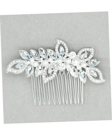 Ipetboom 1pc Bridesmaid Hair Accessories Rhinestone Headpiece Womens Hair Clips Womens Barrettes for Hair Flower Girl Hair Accessory Hair Accessories for Women Bridal Rhinestones Hair Comb - Buy Online on GoSupps.com