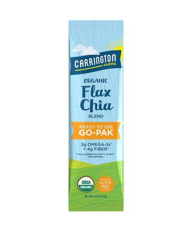 Carrington Farms Organic Flax Chia Paks 5.08 oz 12 Packets - Pack of 6 | Varying Packaging Options - Buy Online on GoSupps.com