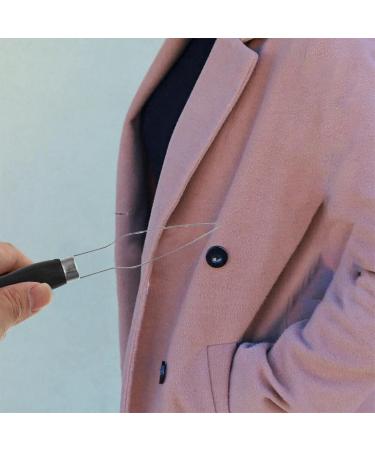 Ergonomic Button Hook for Jeans | Higyee Dressing Aids for Disabled & Seniors | Black Plastic Tool - Buy Online on GoSupps.com