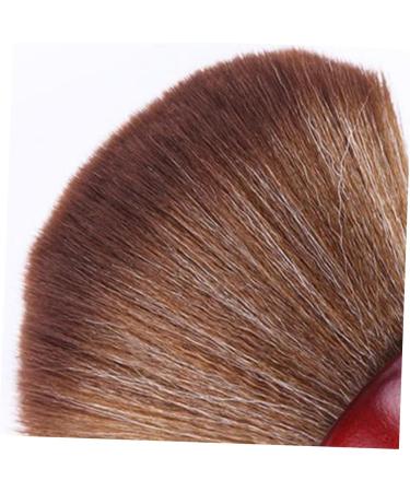 Didiseaon Neck Duster Face Cleaner Brush Neck Dusting Brush Hair Cutting Tool Hair Sweep Tools Hairstyling Tool Duster Wooden Handle Brush Face Brush Bamboo Red Broken Hair Face Duster - Buy Online on GoSupps.com