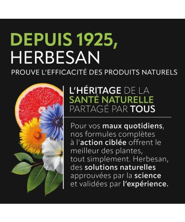 HERBESAN -TRANSIPHYT - NOUVELLE FORMULE - Triple actions : Transit naturel Bien- tre digestif Microbiote intestinal -Complexe de 4 Plantes Levure de bi re et Ferments lactiques - 60 G lules Blanc 1 unit (Lot de 1) - Buy Online on GoSupps.com