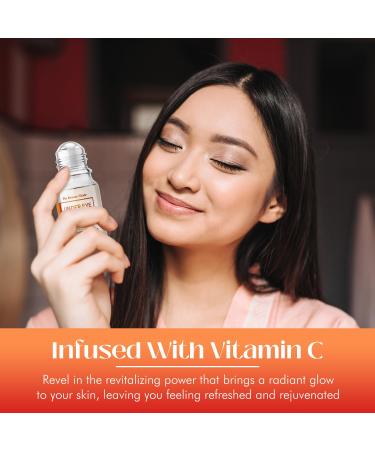 Beauty Elixir Vitamin C Under Eye Roller Serum Reduce Dark Circles Puffiness Wrinkles & Fine Lines International Shipping Available - Buy Online on GoSupps.com