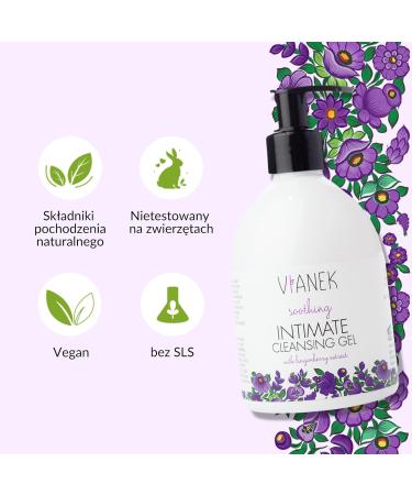 Vianek Calming Gel for Intimate Hygiene - Soothing & Gentle Care | International Shipping Available - Buy Online on GoSupps.com