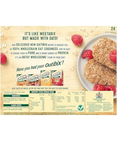 Wholegrain Oats Breakfst Cereal Bundle - with Weetabix Oatibix 24 Biscuit Cereal and Oatibix Flakes Original 550g - Buy Online on GoSupps.com