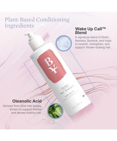 Better Not Younger Wake Up Call Volumizing Conditioner - 8.4 fl. oz. | Plant-Based Formula for Women Over 40 | Sulfate-Free & Ideal for Thin, Flat, Fine Hair - Buy Online on GoSupps.com