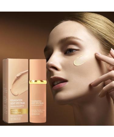 Choin Changing Foundation Color-Changing Makeup | Warm Liquid Cream 30ml | Makeup Base Full Coverage Base All-Day Wear - Buy Online on GoSupps.com