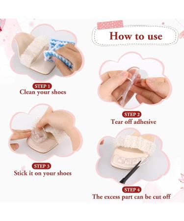 Women's Metatarsal Pads - 3 Pairs Non-Slip Silicone Ball of Foot Cushions for High Heel Comfort | Clear Forefoot Inserts for Heels - Buy Online on GoSupps.com