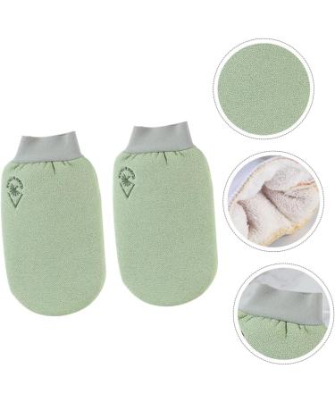 Kids Double Sided Bath Gloves - Body Exfoliating & Cleaning Mittens for Men | Healeved 2pcs - Buy Online on GoSupps.com