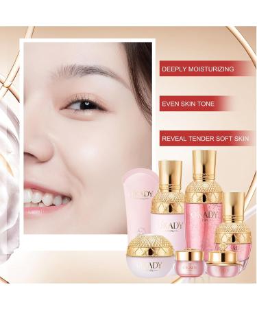 Flower Secret Pure Pearl Lady Skin Care Set - Seven-Piece International Shipping | Premium Skincare for Radiant Skin - Buy Online on GoSupps.com