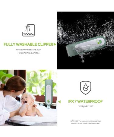 Bunique Ultra-Silent Hair Clipper Kit for Kids - Safe & Quiet Baby Trimmer with Extra Blade - Waterproof - Ideal for Infants, Toddler Boys, Children with Autism - Gift-ready Box - Buy Online on GoSupps.com