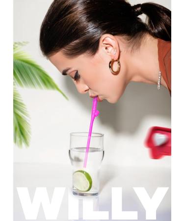 20pcs Bachelorette Adult Party Straws Bride Party Drinking Straws Bachelorette Party Penis Straws Bachelorette Pecker Straws Party Favors Hen Straws Naughty Crazy Hen Night Straws - Buy Online on GoSupps.com