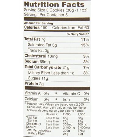 Pepperidge Farm Sugar Cookies 5.25 oz - (Pack of 4) and (Pack of 6) - Buy Online on GoSupps.com