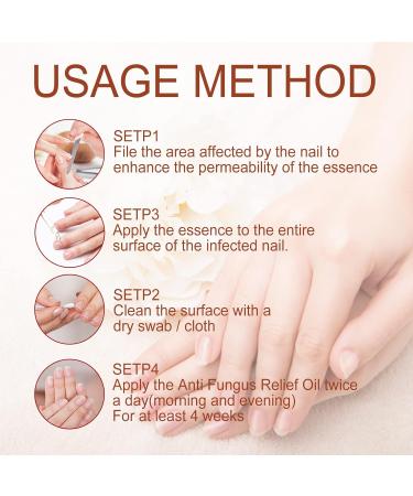 DUBUSH GFOUK 7 Days Nail Growth Power Serum Nail Cuticle Oil Strengthener 1 Week Nail Strengthening Treatment Make Nails Grow Stronger and Healthier 2pcs - Buy Online on GoSupps.com