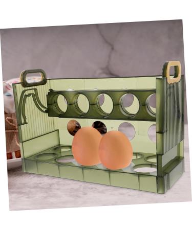 Mikinona Egg Holder Egg Storage Box Plastic Trays s Eggs Holder Egg Tray Egg Box Multi-layer Clamshell - Buy Online on GoSupps.com