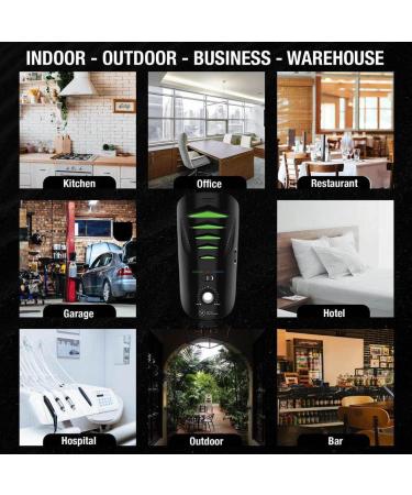 VoYa Solutions PRO Ultrasonic Pest Repeller Plug in - Electromagnetic Pest Control for Home & Business - Safe Pest Repellent for Bugs, Rodents - Ideal for Kitchen, Office, Warehouse - Buy Online on GoSupps.com