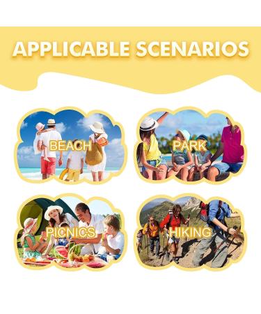48-Piece UV Sunscreen Stickers | UV Detection & Protection for Face & Body | Family-Friendly Sun Safety - Buy Online on GoSupps.com