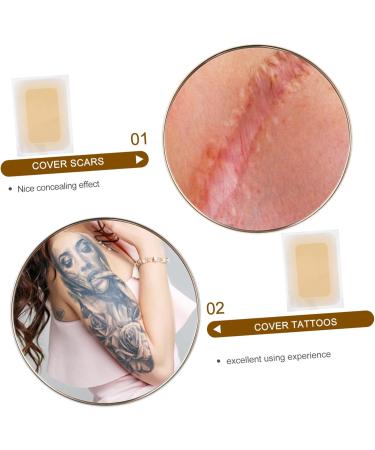 Autocollants Invisibles De Protection Cicatrices Tatouages Lot De 10 Taille Petite Imperm ables Et Peau Couleur Naturel 6 Pour Adultes Voyages Et Soin Corporel - Buy Online on GoSupps.com