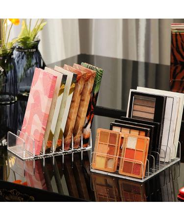 Plastic Eyeshadow Makeup Organizer 7 Cell Cosmetic Storage for Cosmetic Eyeshadow Bathroom Countertop Vanity Eyeshadow Storage Small - Buy Online on GoSupps.com